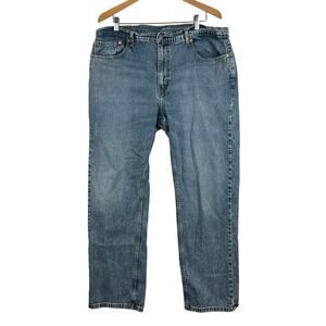 Levis 559 Jeans Mens 40x32 Blue Relaxed Straight Mid Rise‎ Medium Wash Denim Y2K